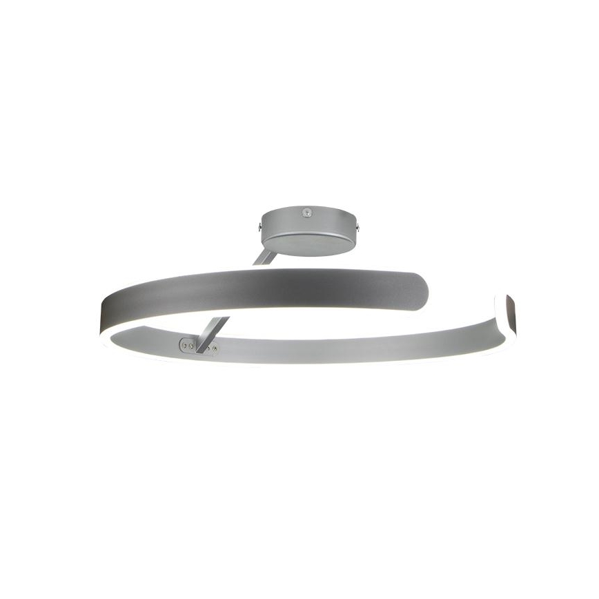 Lampadario a plafone LED dimmerabile LED/72W/230V 3000-6500K cromo opaco + telecomando