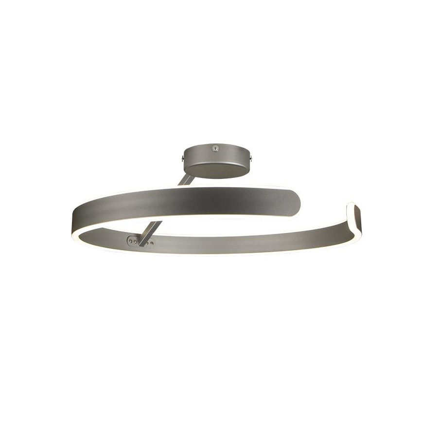 Lampadario a plafone LED dimmerabile LED/72W/230V 3000-6500K cromo opaco + telecomando