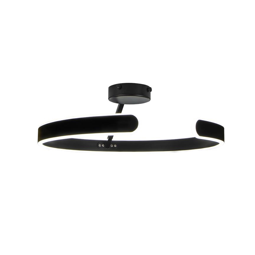 Lampadario a plafone LED dimmerabile LED/72W/230V 3000-6500K nero + telecomando