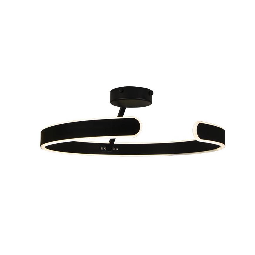 Lampadario a plafone LED dimmerabile LED/72W/230V 3000-6500K nero + telecomando
