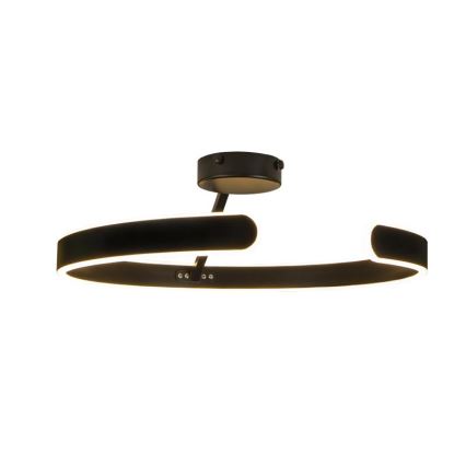 Lampadario a plafone LED dimmerabile LED/72W/230V 3000-6500K nero + telecomando
