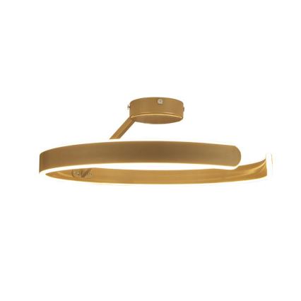 Lampadario a plafone LED dimmerabile LED/72W/230V 3000-6500K oro + telecomando