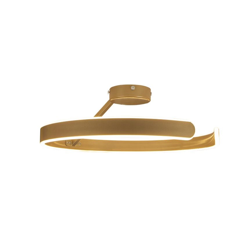 Lampadario a plafone LED dimmerabile LED/72W/230V 3000-6500K oro + telecomando