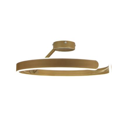 Lampadario a plafone LED dimmerabile LED/72W/230V 3000-6500K oro + telecomando