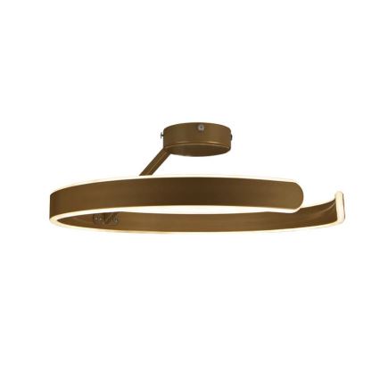 Lampadario a plafone LED dimmerabile LED/72W/230V 3000-6500K oro + telecomando