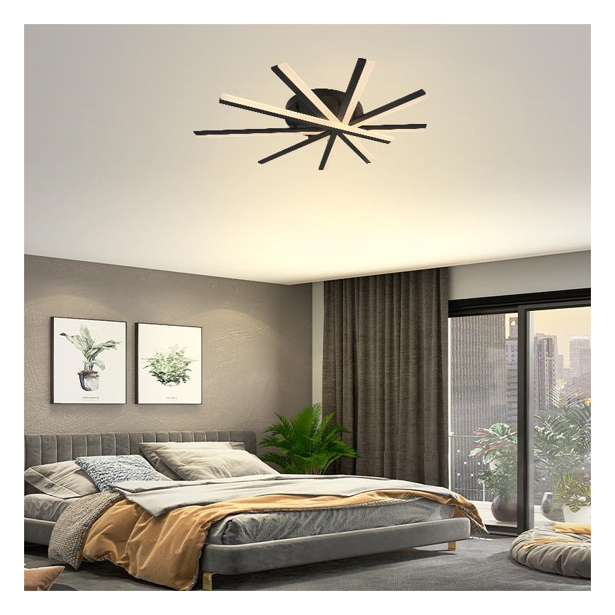 Lampadario a plafone LED dimmerabile LED/75W/230V 3000-6500K + telecomando