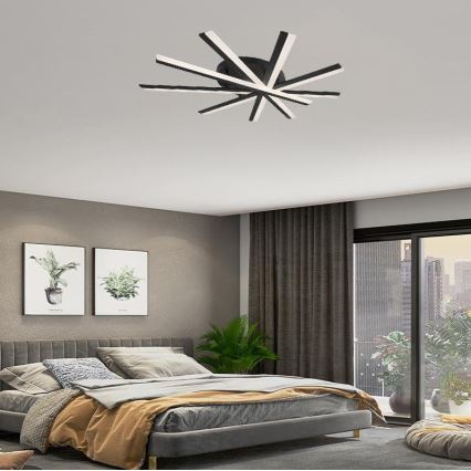 Lampadario a plafone LED dimmerabile LED/75W/230V 3000-6500K + telecomando