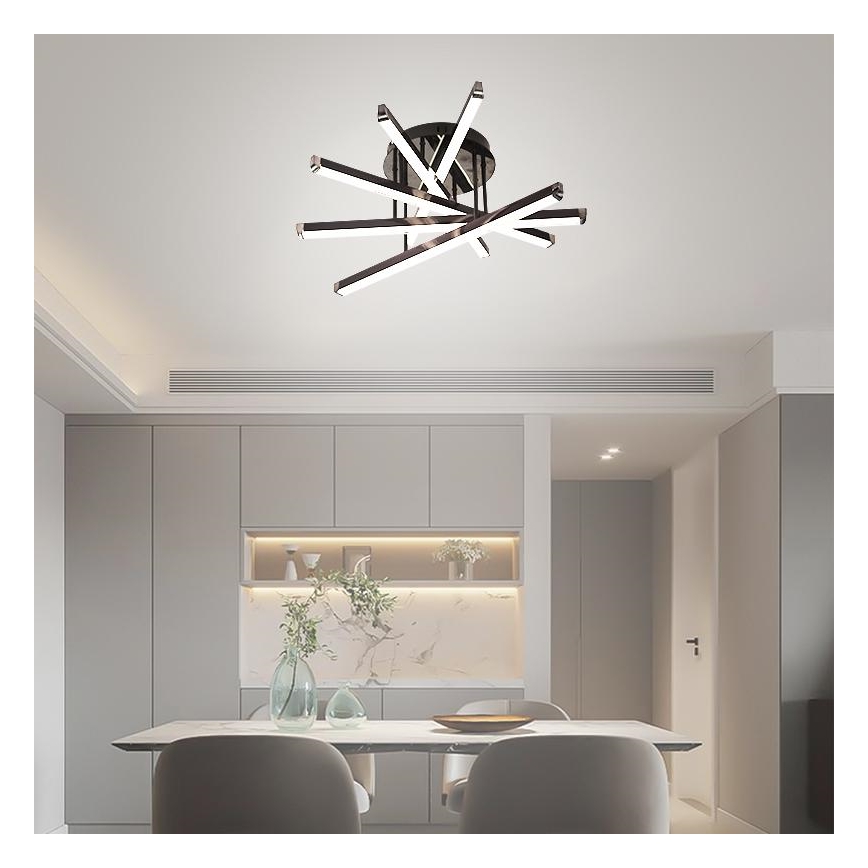 Lampadario a plafone LED dimmerabile LED/75W/230V 3000-6500K + telecomando