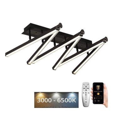Lampadario a plafone LED dimmerabile LED/75W/230V 3000-6500K + telecomando