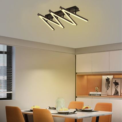 Lampadario a plafone LED dimmerabile LED/75W/230V 3000-6500K + telecomando