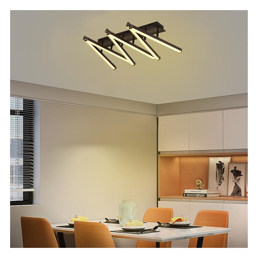 Lampadario a plafone LED dimmerabile LED/75W/230V 3000-6500K + telecomando