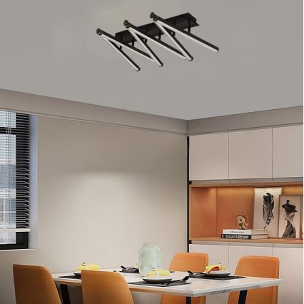 Lampadario a plafone LED dimmerabile LED/75W/230V 3000-6500K + telecomando
