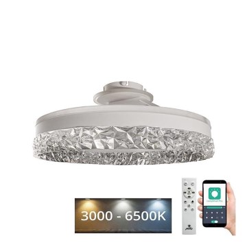 Lampadario a plafone LED dimmerabile LED/86W/230V 3000-6500K bianco + telecomando