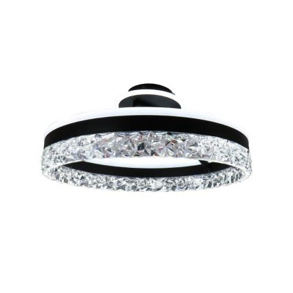 Lampadario a plafone LED dimmerabile LED/86W/230V 3000-6500K nero + telecomando