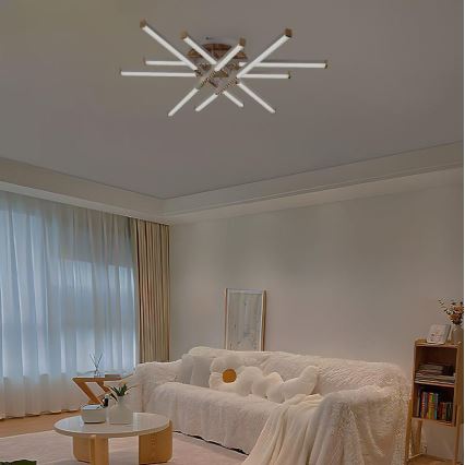 Lampadario a plafone LED dimmerabile LED/90W/230V 3000-6500K + telecomando