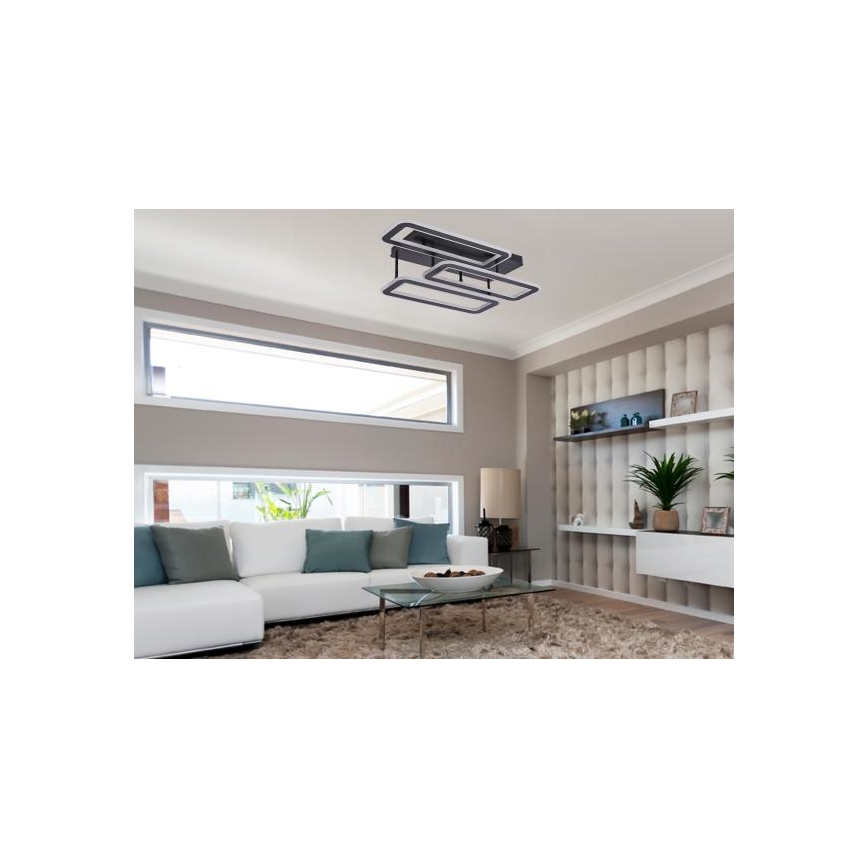 Lampadario a plafone LED dimmerabile LED/90W/230V 3000-6500K + telecomando