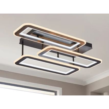Lampadario a plafone LED dimmerabile LED/90W/230V 3000-6500K + telecomando