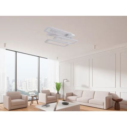 Lampadario a plafone LED dimmerabile LED/90W/230V 3000-6500K + telecomando