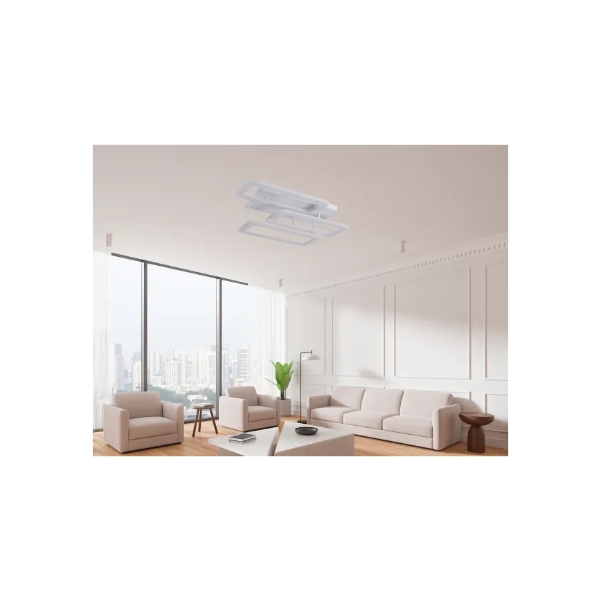 Lampadario a plafone LED dimmerabile LED/90W/230V 3000-6500K + telecomando