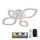 Lampadario a plafone LED dimmerabile LED/95W/230V 3000-6500K + telecomando