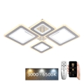 Lampadario a plafone LED dimmerabile LED/95W/230V 3000-6500K + telecomando
