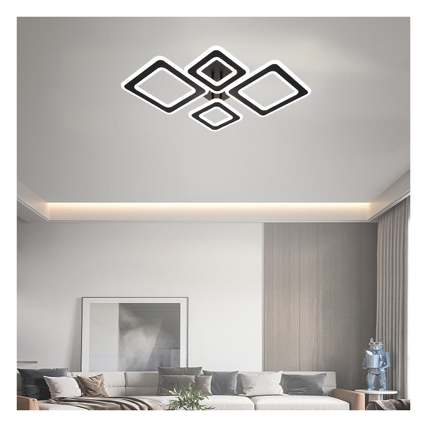 Lampadario a plafone LED dimmerabile LED/95W/230V 3000-6500K + telecomando