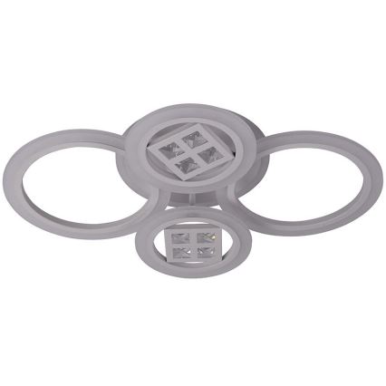 Lampadario a plafone LED RGB Dimmerabile LED/50W/230V 3000-6500K + telecomando