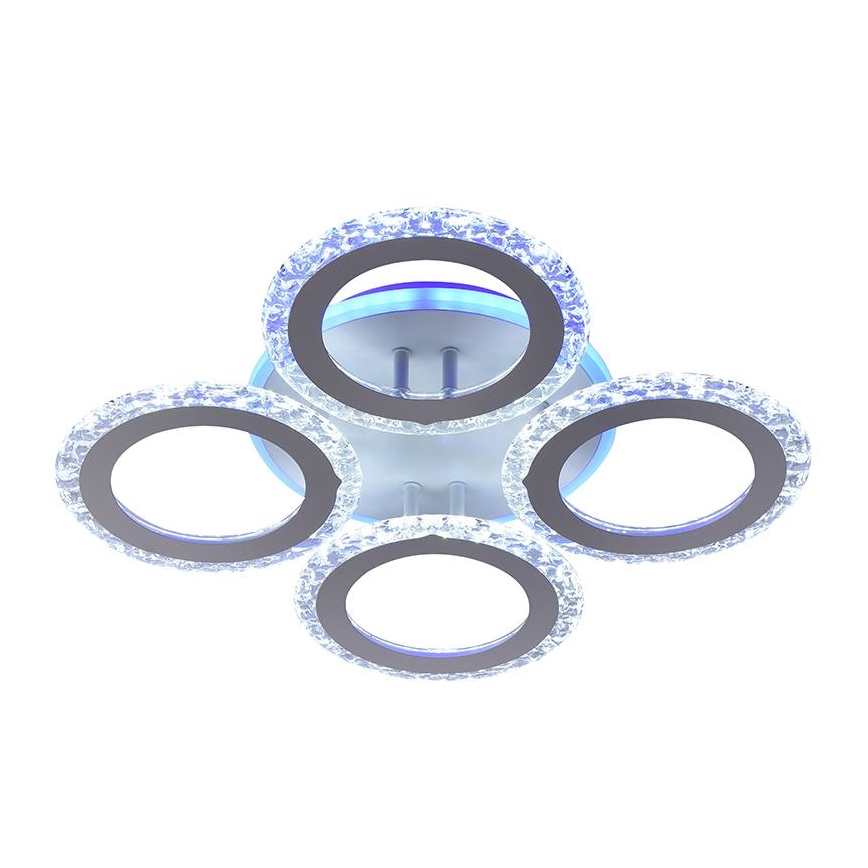 Lampadario a plafone LED RGB Dimmerabile LED/55W/230V 3000-6500K + telecomando
