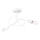 Lampadario a plafone LOOP 2xE27/15W/230V bianco