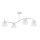 Lampadario a plafone LUCEA 4xE27/15W/230V bianco