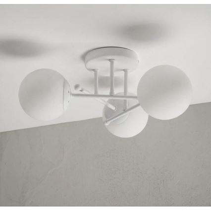 Lampadario a plafone MALENA 3xE14/5W/230V bianco