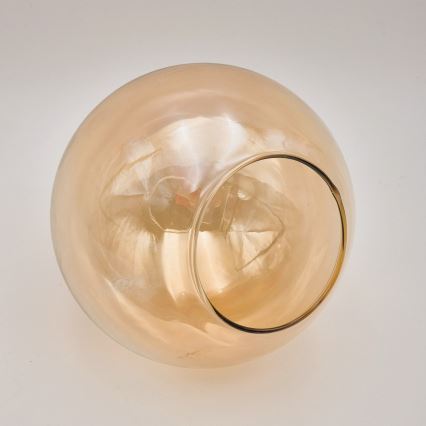 Lampadario a plafone MALENA 3xE14/5W/230V oro/nero/fumé beige