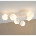 Lampadario a plafone MALENA 6xE14/5W/230V bianco