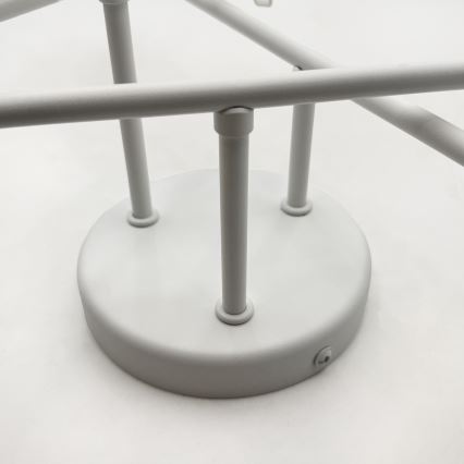 Lampadario a plafone MALENA 6xE14/5W/230V bianco
