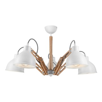 Lampadario a plafone MARCELLO 5xE27/60W/230V - FSC certificato
