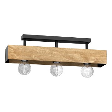 Lampadario a plafone MILUZA 3xE27/15W/230V
