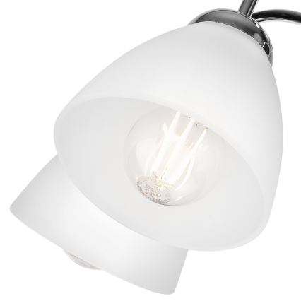 Lampadario a plafone MIRANDA 5xE27/60W/230V cromo lucido