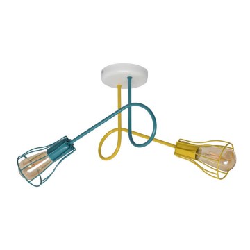Lampadario a plafone OXFORD 2xE27/15W/230V