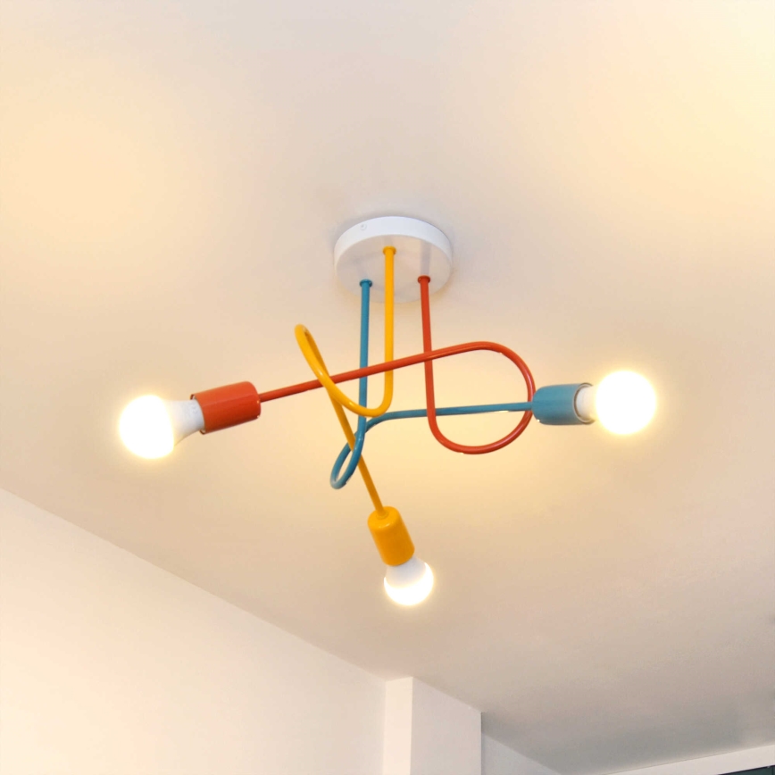 Lampadario a plafone OXFORD 3xE27/15W/230V