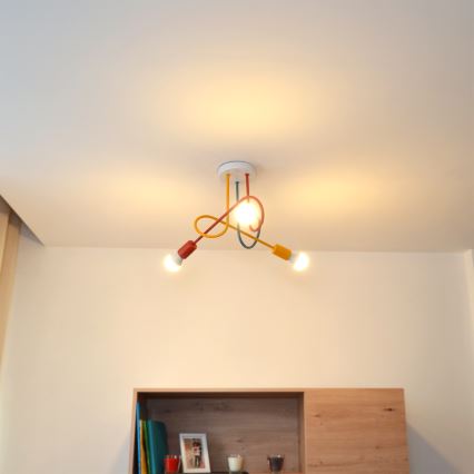 Lampadario a plafone OXFORD 3xE27/15W/230V
