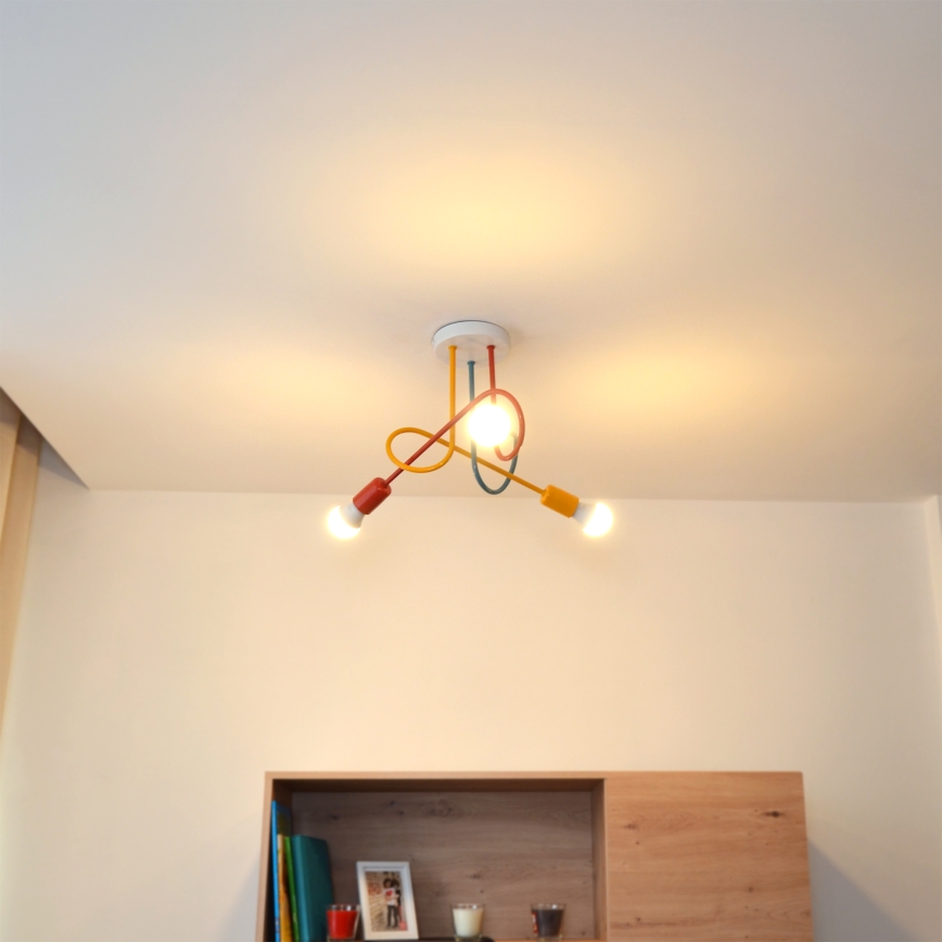 Lampadario a plafone OXFORD 3xE27/15W/230V