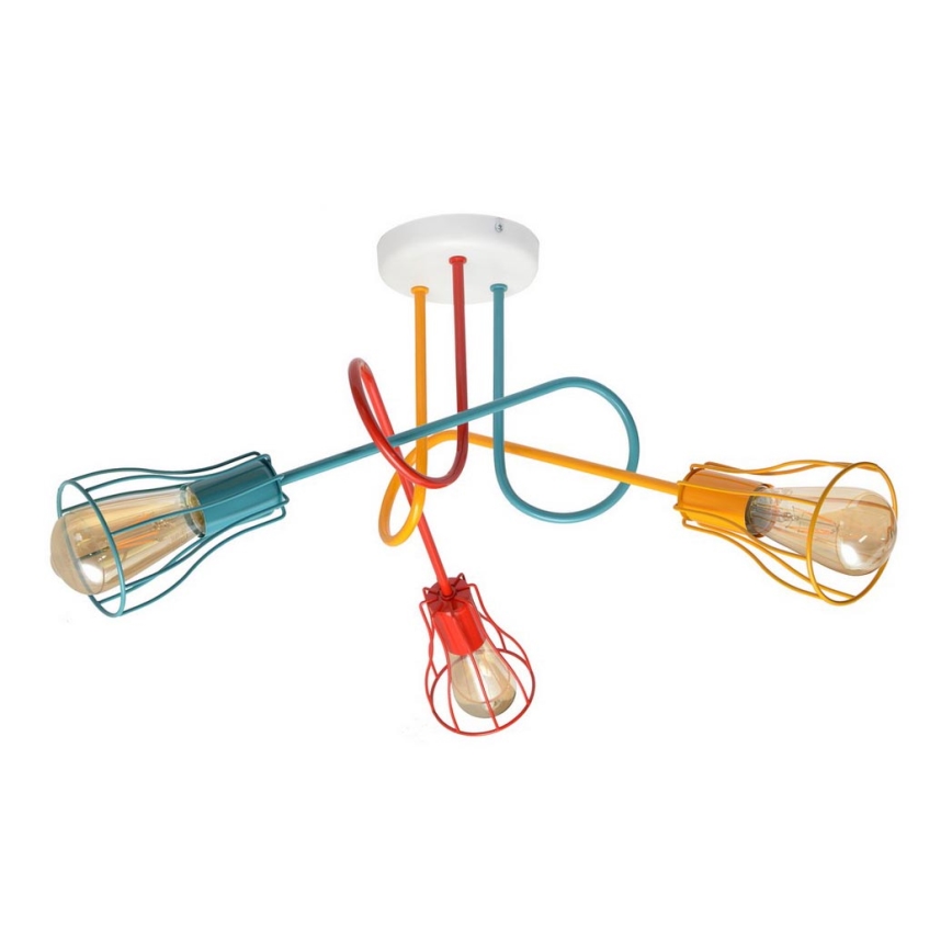 Lampadario a plafone OXFORD 3xE27/15W/230V