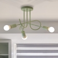 Lampadario a plafone OXFORD 3xE27/15W/230V verde