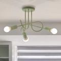 Lampadario a plafone OXFORD 3xE27/15W/230V verde
