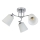 Lampadario a plafone PAFOS 3xE27/15W/230V cromo lucido