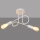 Lampadario a plafone per bambini OXFORD 2xE27/15W/230V bianco