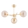 Lampadario a plafone PRIMERY 3xE14/10W/230V oro