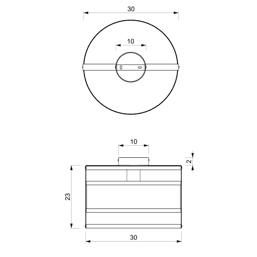Lampadario a plafone RIM 1xE27/60W/230V nero/oro