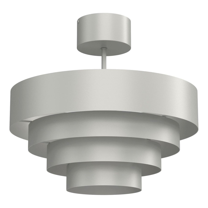 Lampadario a plafone RINGS 1xE27/15W/230V cromo lucido