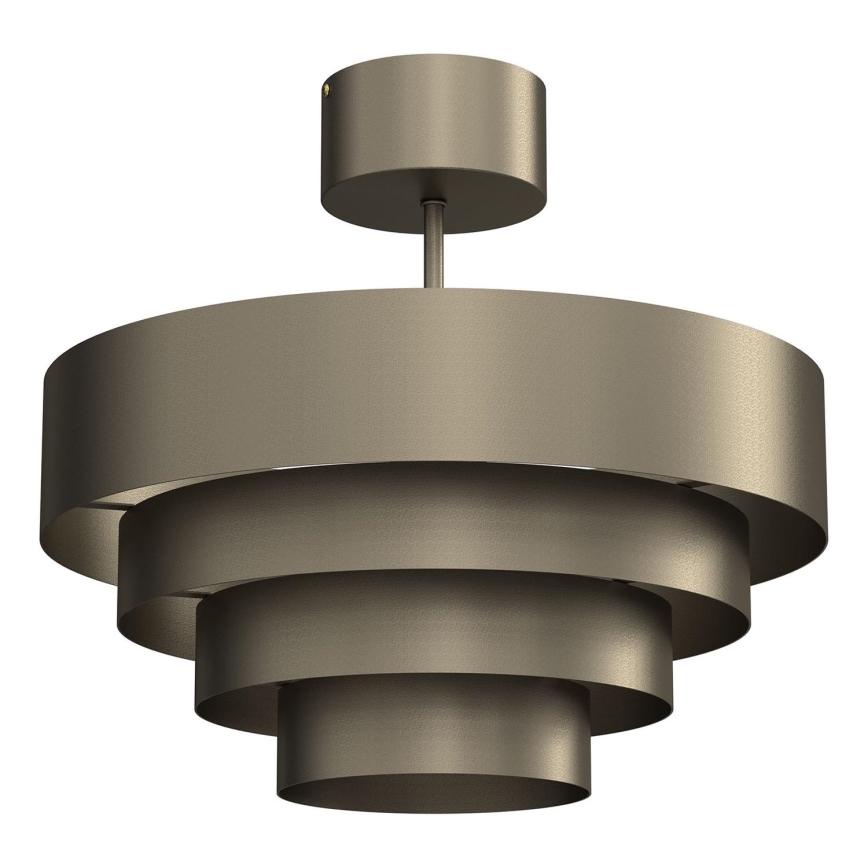 Lampadario a plafone RINGS 1xE27/15W/230V ottone